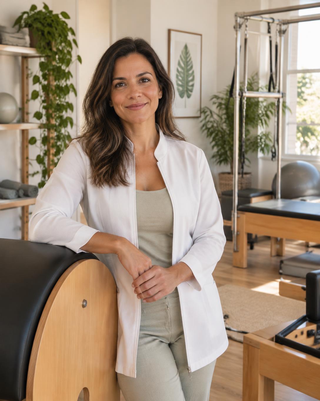 Aline Mello, fisioterapeuta responsável pela A1 Pilates